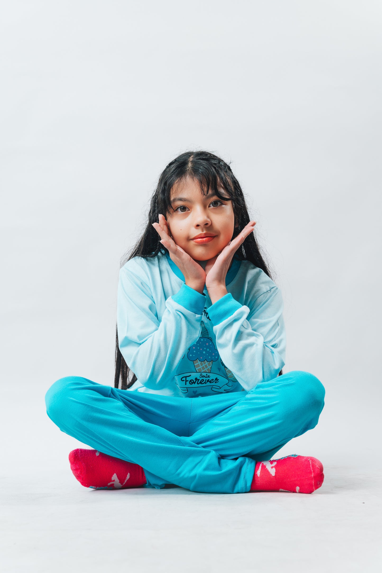 Pijama Manga Larga Estampada