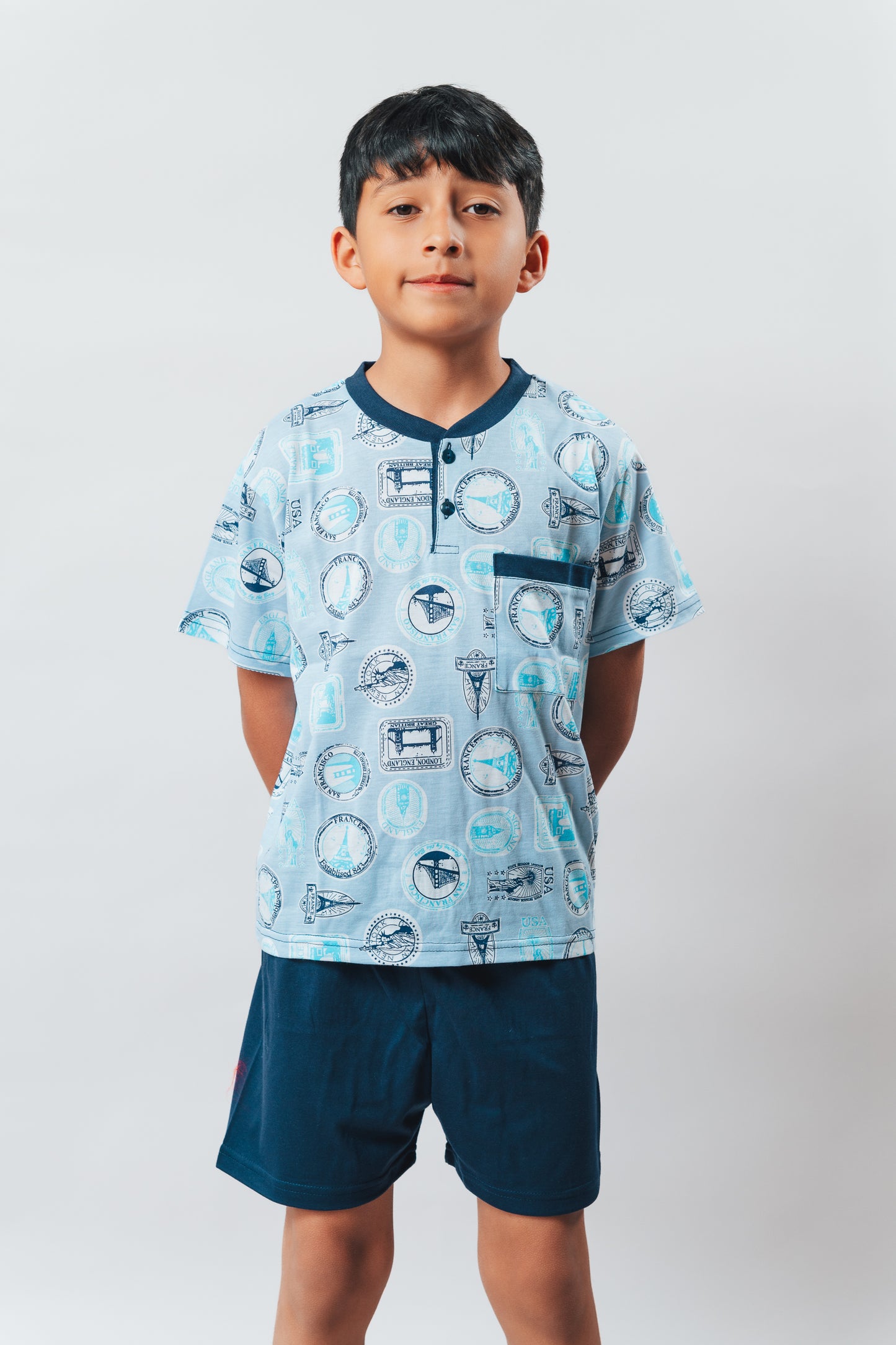 Pijama Manga Corta y Short