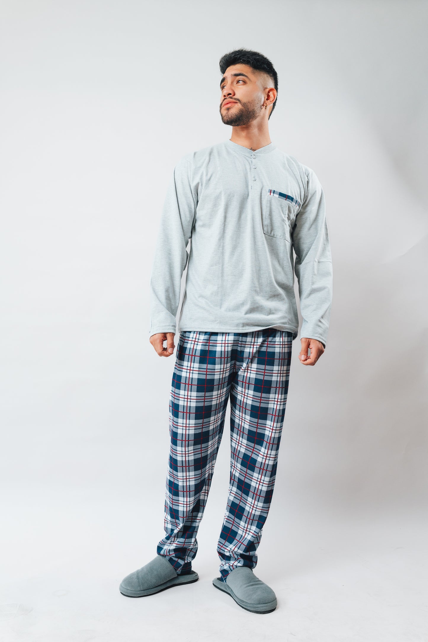 Pijama Pantalón a Cuadros Hombre