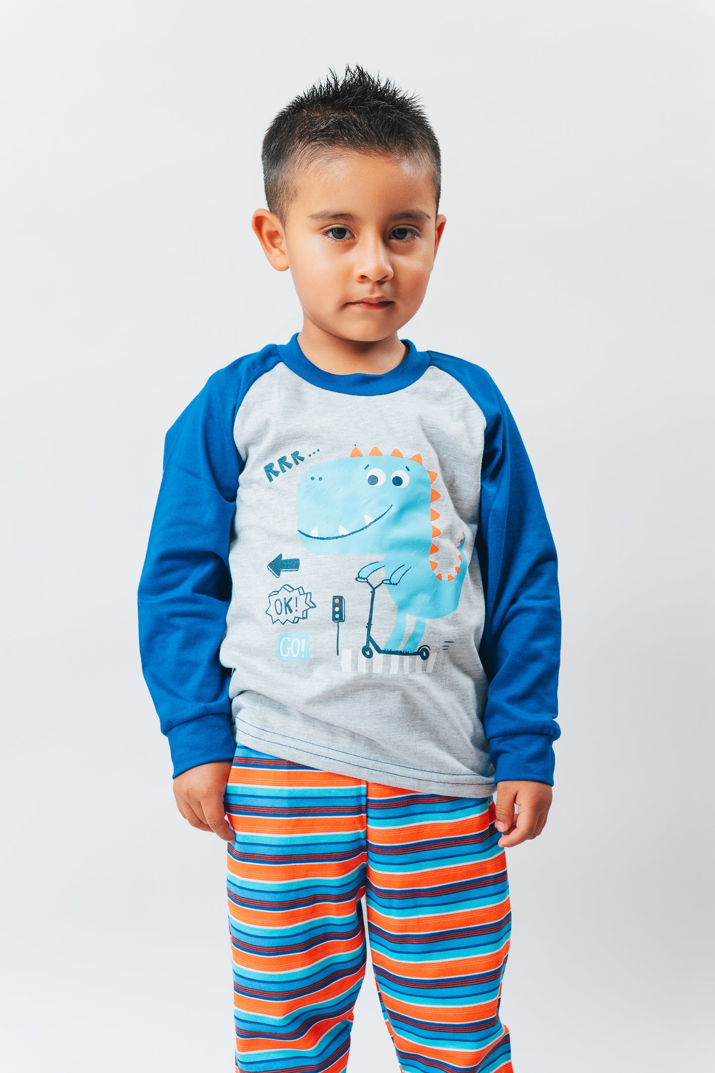 Pijama a Rayas Dino