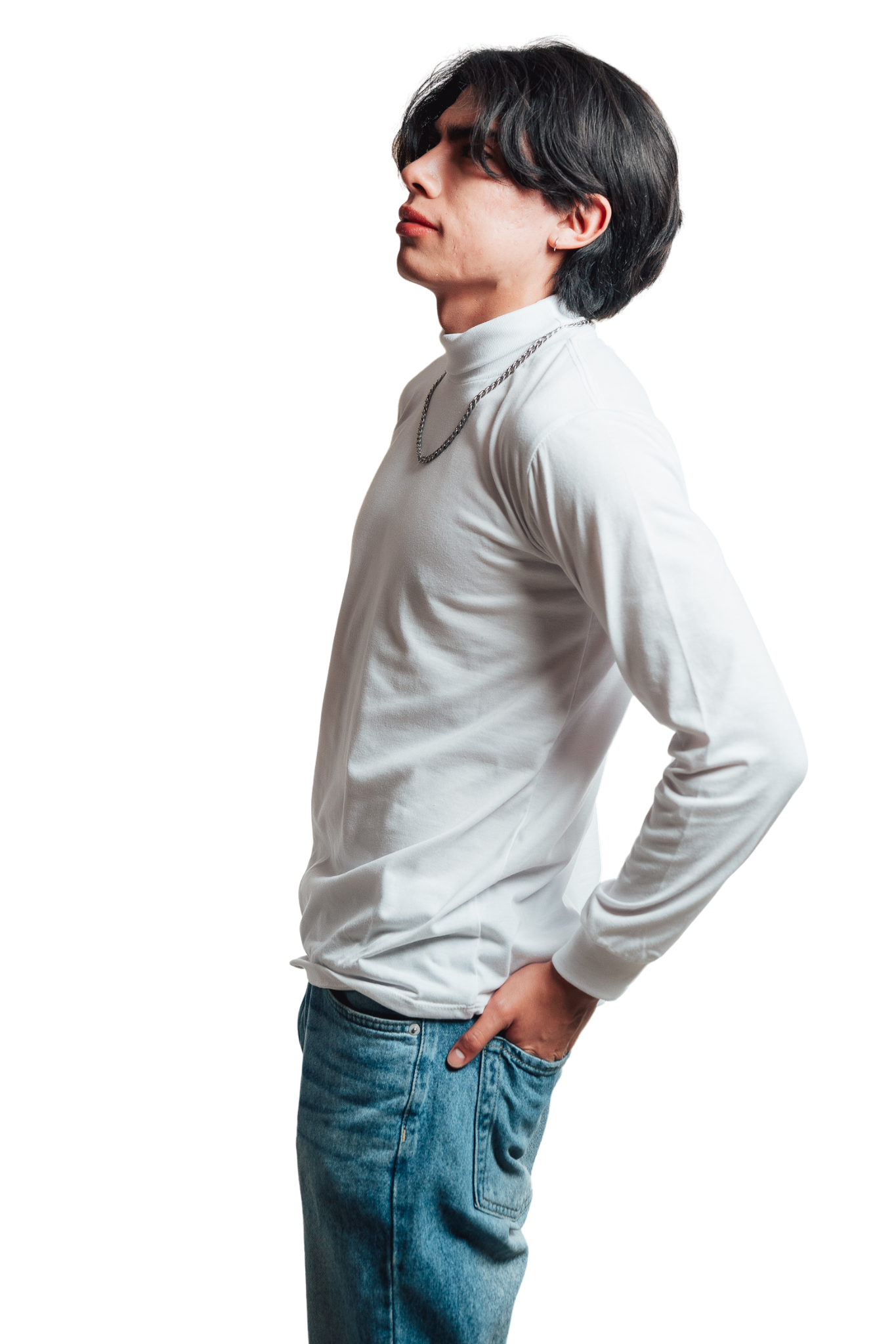 Buzo Unisex Blanco Cuello Totuga