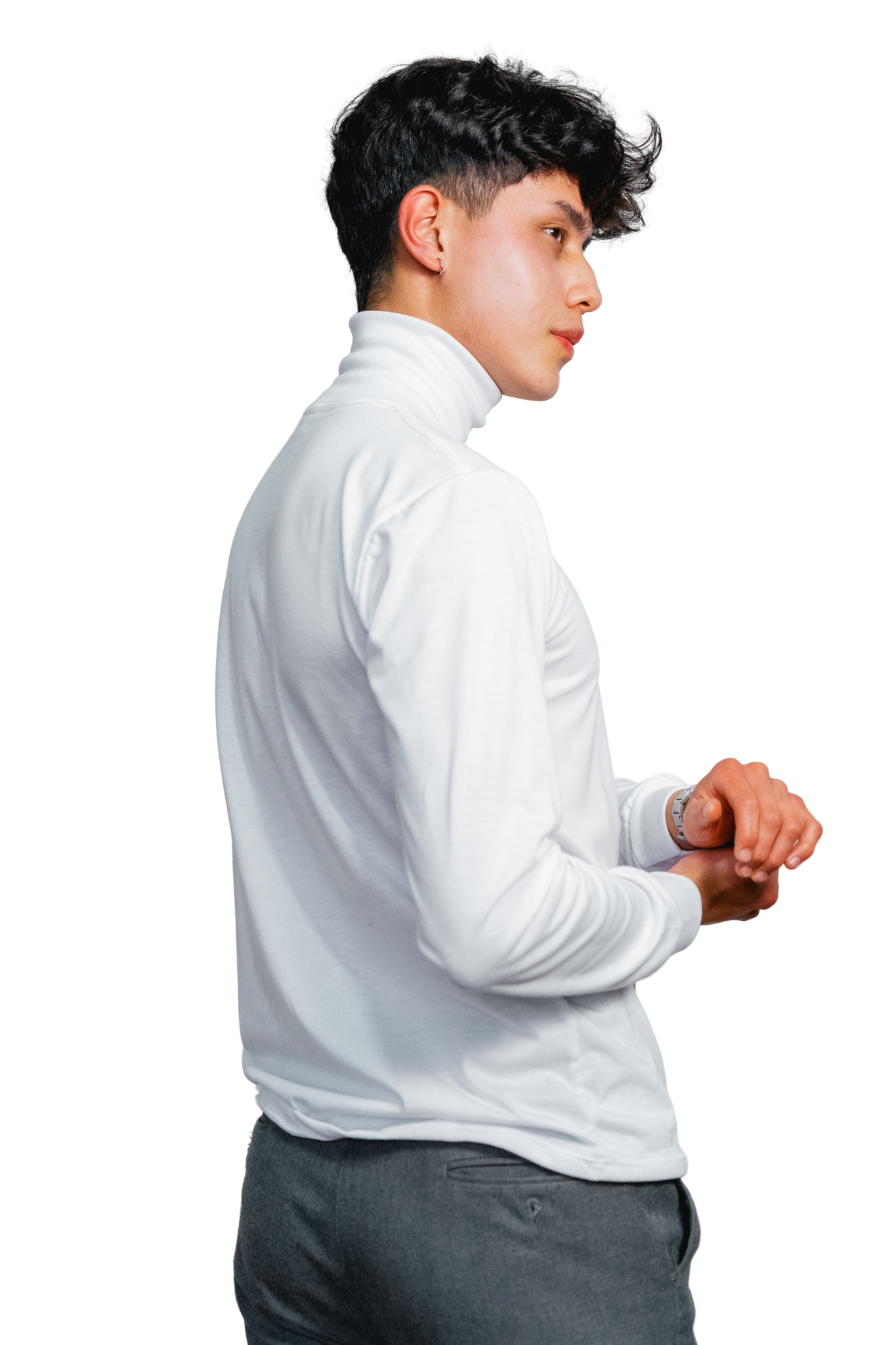 Buzo Unisex Blanco Cuello Totuga