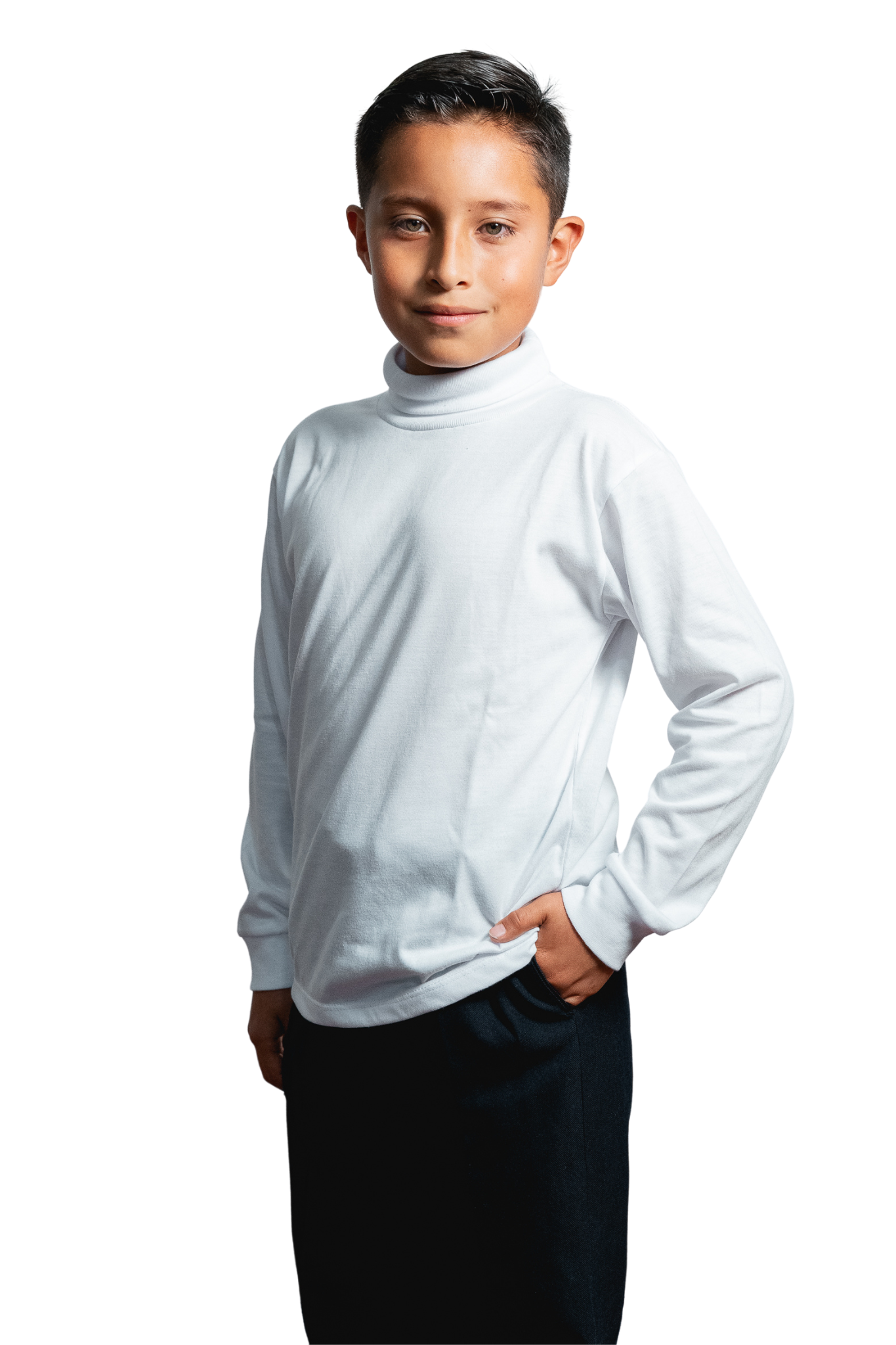 Buzo Unisex Blanco Cuello Totuga