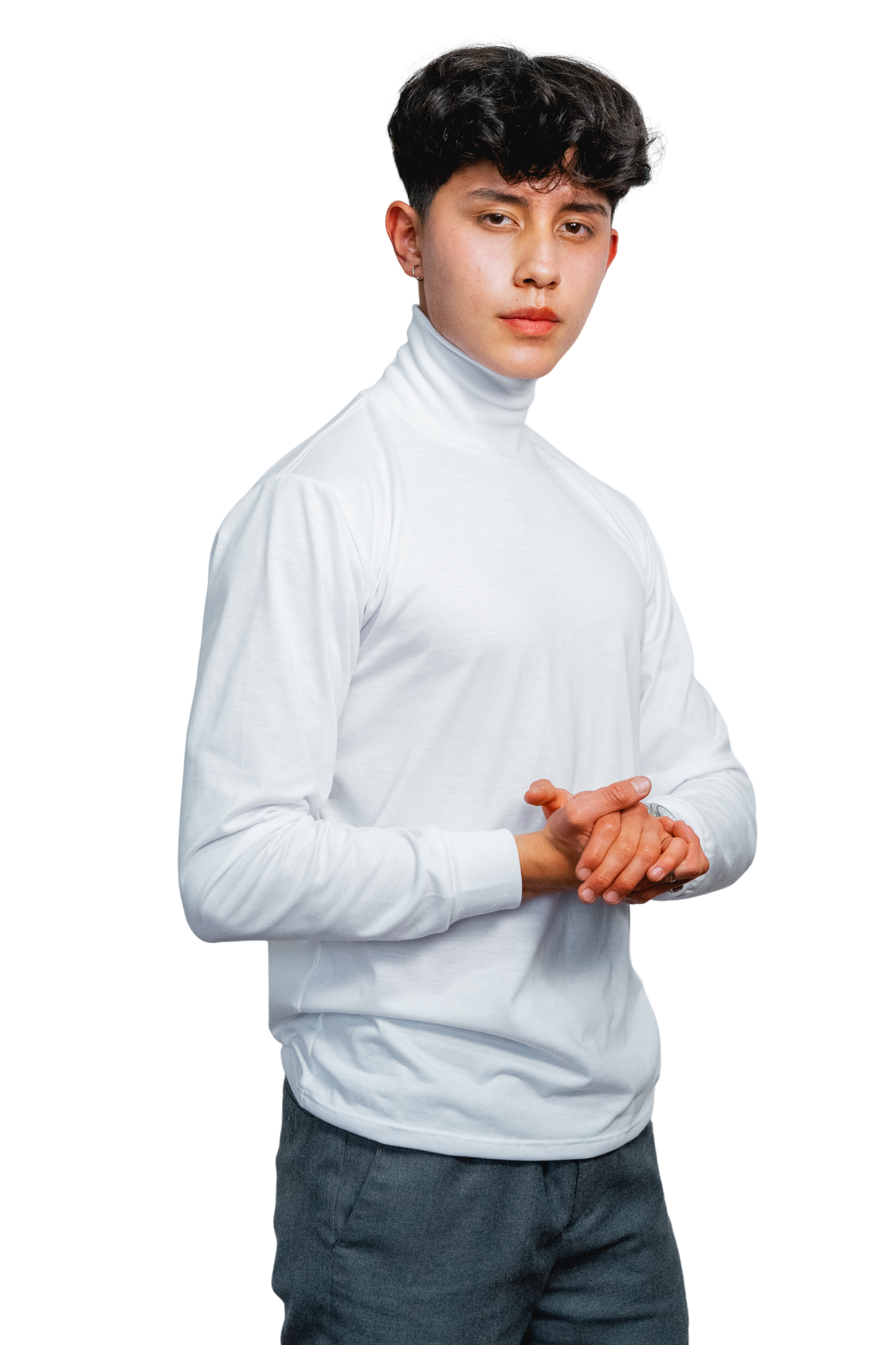 Buzo Unisex Blanco Cuello Totuga