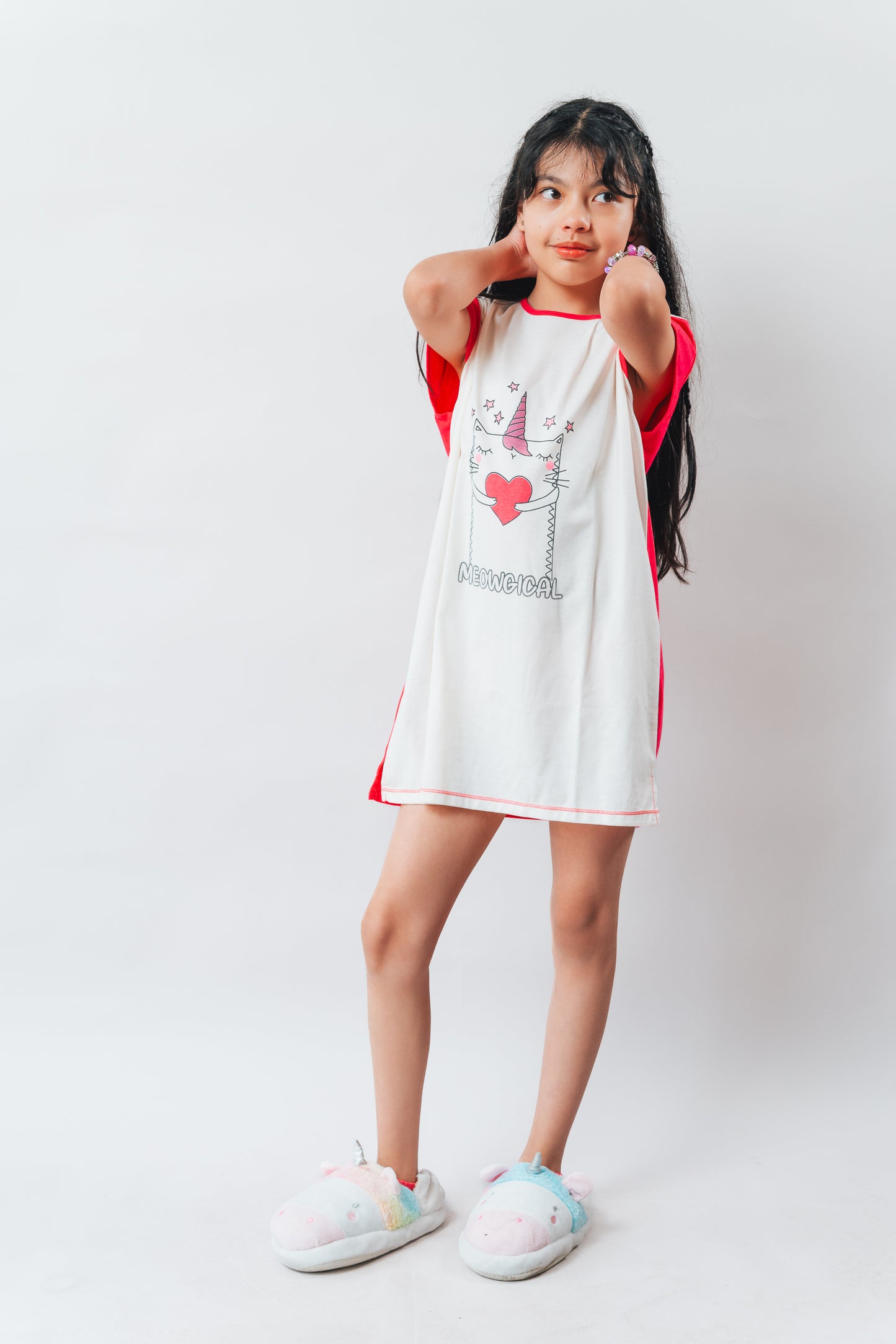 Bata Manga Corta Niña