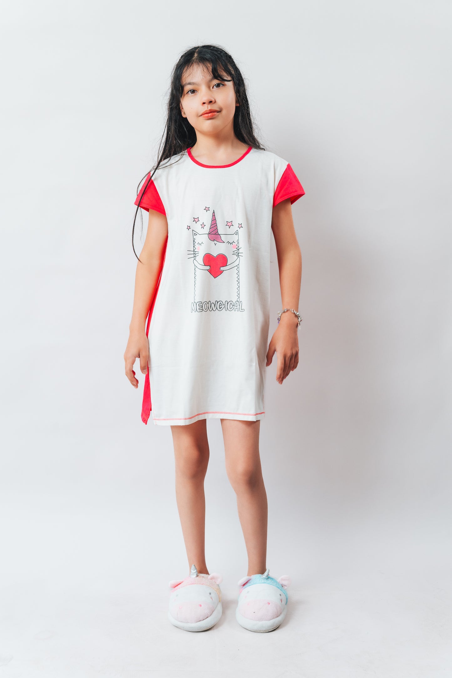 Bata Manga Corta Niña