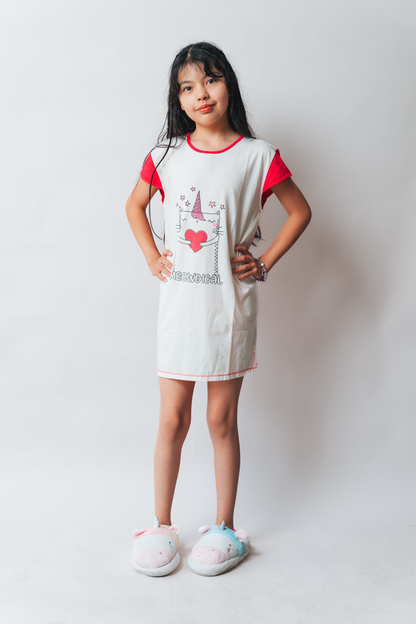 Bata Manga Corta Niña